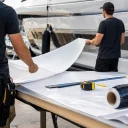 Ceramic Coating After Yacht Wrapping