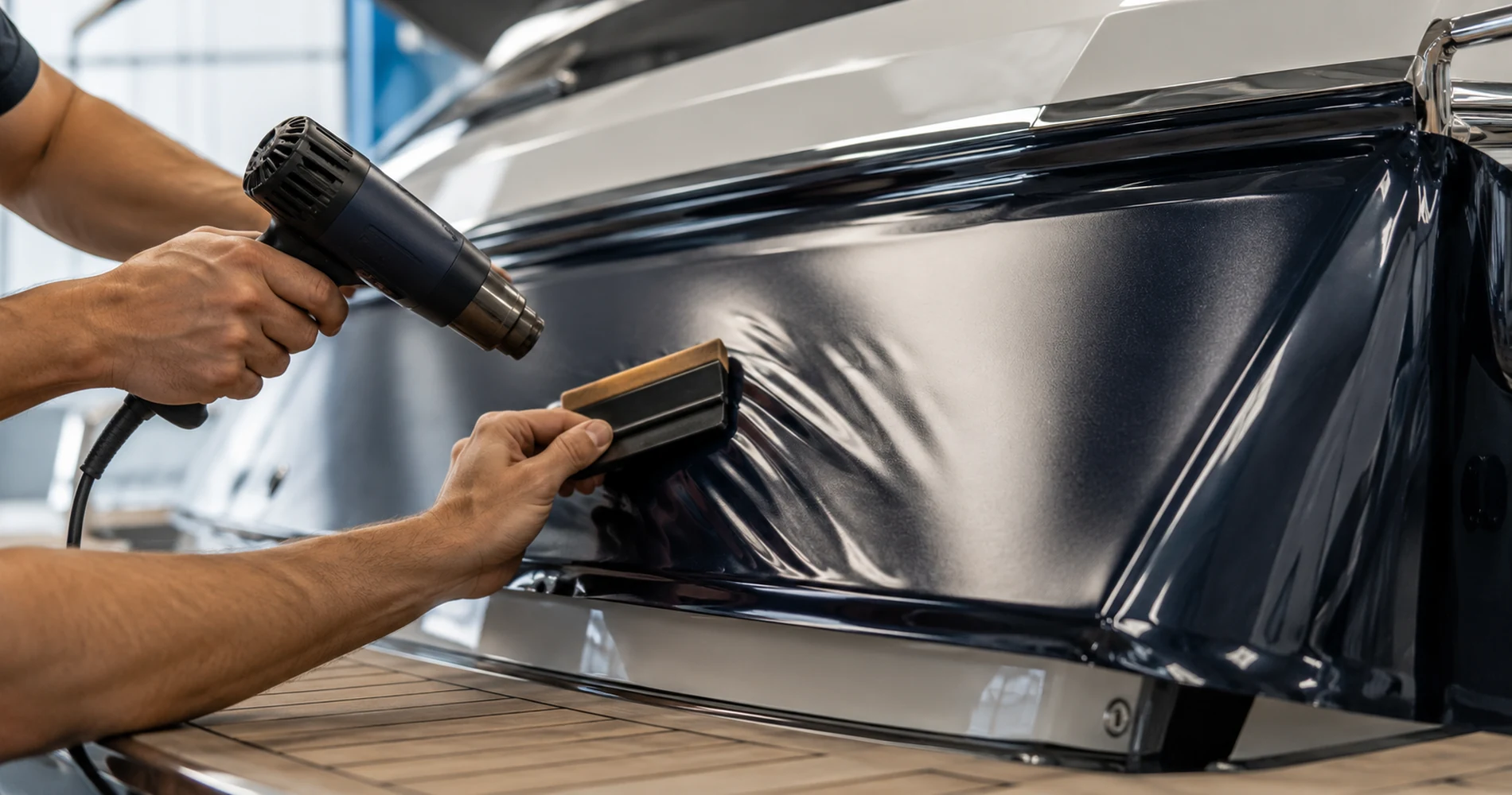 Boat wrap vs repainting