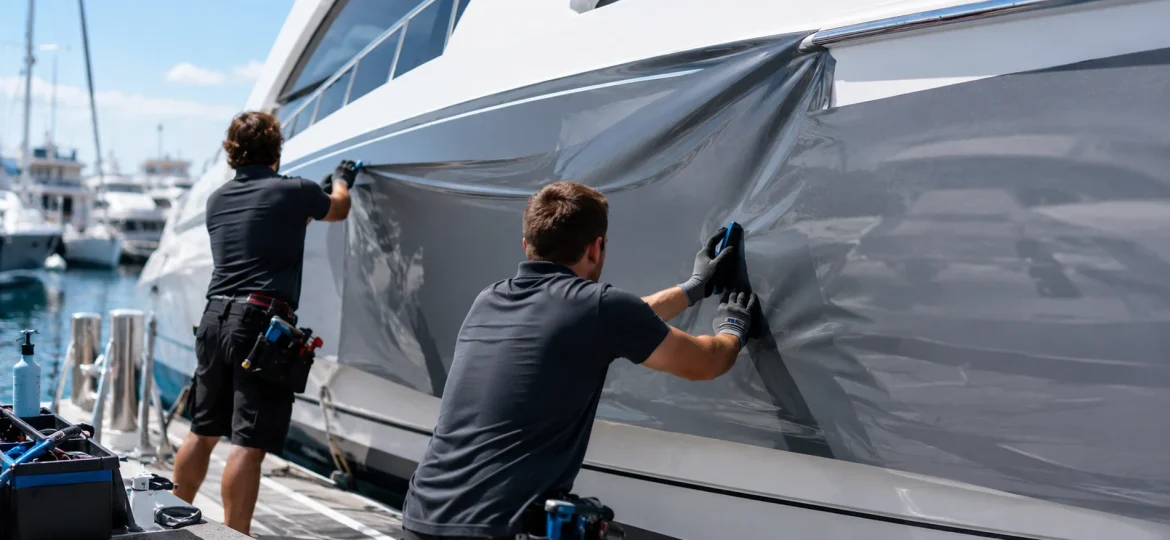 Benefits of yacht wrapping