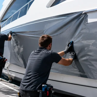 Benefits of yacht wrapping